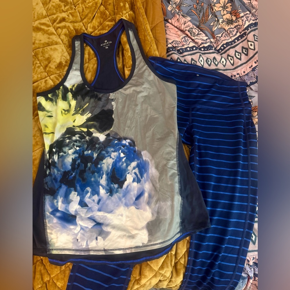 Athleta legging and tank set